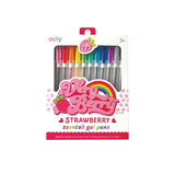 Scented and Glitter Gel Pens - Set - My Little Thieves