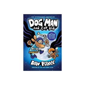 Scholastic Dog Man And Cat Kid Book 4 | Dav Pilkey Graphic Novel - My Little Thieves