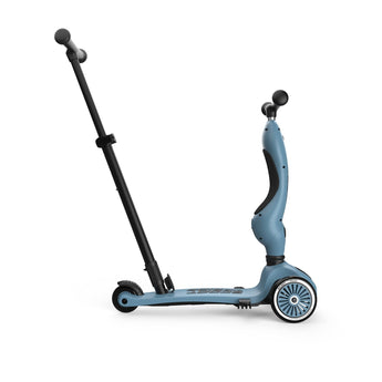Scoot & Ride Highwaykick 1 Push And Go Toddler Scooter | Adjustable Parent Pushbar - My Little Thieves