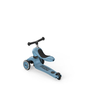 Scoot & Ride Highwaykick 1 Push And Go Toddler Scooter | Adjustable Parent Pushbar - My Little Thieves