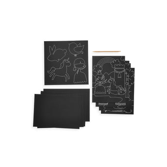 Scratch and Scribble Art Kit - My Little Thieves
