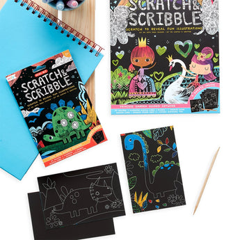 Scratch and Scribble Art Kit - My Little Thieves