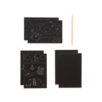 Scratch and Scribble Art Kit - My Little Thieves
