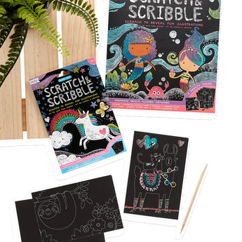 Scratch and Scribble Art Kit - My Little Thieves