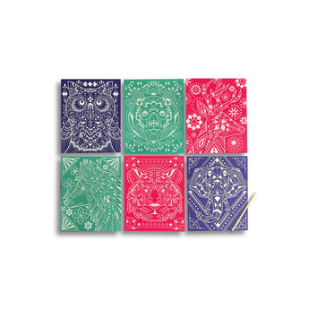 Scratch and Shine Foil Scratch Art Kit - My Little Thieves