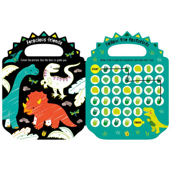 Shiny Stickers My Green and Scaly Dinosaur Activity Book β official publisher image 5