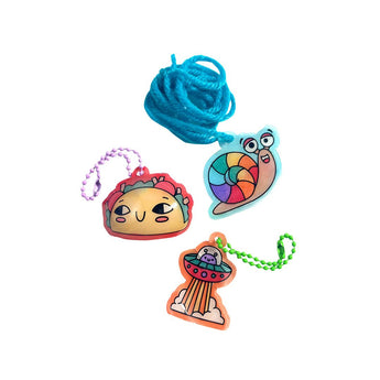 Shrink - Its! DIY Shrink Art Bracelet Kit - B.F.F, Cute Crew, Fun Friends - My Little Thieves