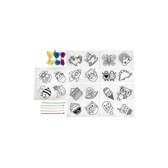 Shrink - Its! DIY Shrink Art Bracelet Kit - B.F.F, Cute Crew, Fun Friends - My Little Thieves