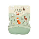 Silicone Bib Set of 2 - Forest Friends - My Little Thieves