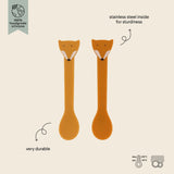 Silicone Spoon 2 - Pack - Animal Collection - My Little Thieves