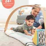 Baby enjoying the Skip Hop Painted Dreams 4-in-1 Play Gym
