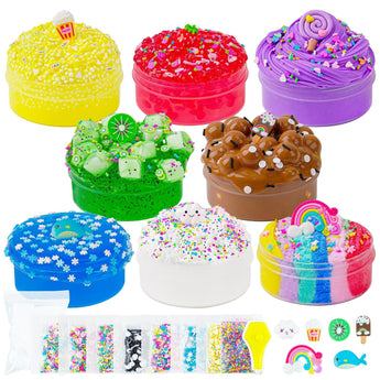 Slimy Octagon Multiset 19 Pack | Slime & Putty - My Little Thieves