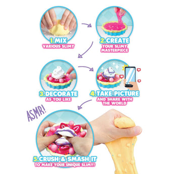 Slimy Sugary Crush Bakery Series Pie | Kids Sensory Play - My Little Thieves