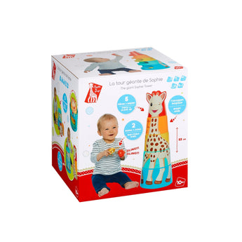 Sophie La Girafe Giant Tower 3 In 1 Toy | Stacking Puzzle - My Little Thieves
