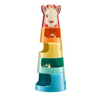Sophie La Girafe Giant Tower 3 In 1 Toy | Stacking Puzzle - My Little Thieves