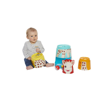 Sophie La Girafe Giant Tower 3 In 1 Toy | Stacking Puzzle - My Little Thieves