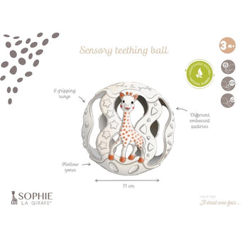 Sophie La Girafe Sensory Teething Ball | Baby Development Toy - My Little Thieves