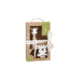 Sophie La Girafe So'pure & Teething Rubber Brown White Teething Toy, Newborn Gift, | Pacifier & Teether Accessories - My Little Thieves