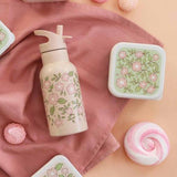 Stainless Steel Drink Bottle: Blossoms Pink - My Little Thieves