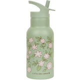 Stainless steel drink bottle: Blossoms Sage - My Little Thieves