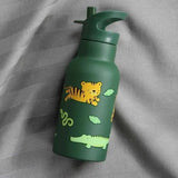 Stainless steel drink bottle - Jungle tiger - My Little Thieves