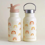 Stainless steel drink bottle - Rainbows - My Little Thieves