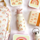 Stainless steel drink bottle - Rainbows - My Little Thieves