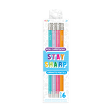 Stay Sharp Rainbow Pencils - Set of 6 - My Little Thieves