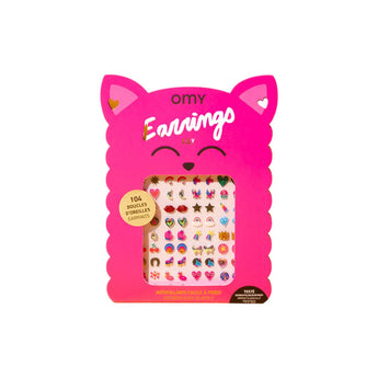 Sticker Earrings Collection - Fun & Playful Jewelry for Kids - My Little Thieves