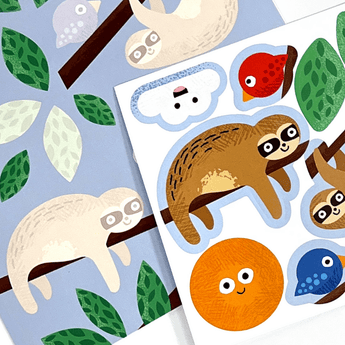 Sticker Scenes! - In The Forest - My Little Thieves