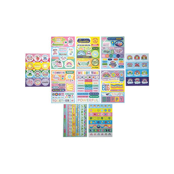 Stickiville Stickers: Sticker Book (10 pages) - My Little Thieves