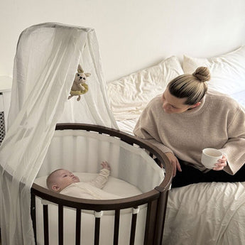Stokke Sleepi Mini + Extension + Mattress + Sheet Bundle - My Little Thieves