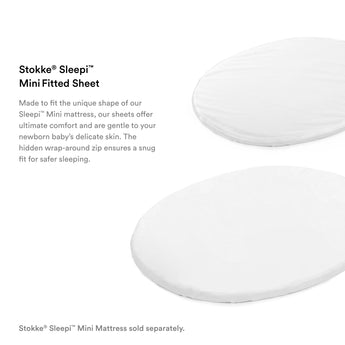 Stokke Sleepi V3 Mini Fitted Sheet | Crib Bedding - My Little Thieves