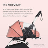 Stokke Yoyo 0+ Newborn Pack Rain Cover Clear | Weather Protection - My Little Thieves