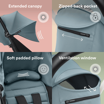 Stokke Yoyo 6+ Color Pack Only | Forward Facing Stroller Seat Upgrade - My Little Thieves