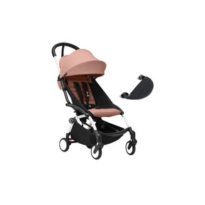Stokke Yoyo White Frame + 6+ Color Pack + Leg Rest Bundle - My Little Thieves