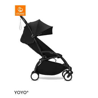 Stokke Yoyo3 Black Frame & 6+ Compact Travel Stroller Bundle | Award Winning - My Little Thieves
