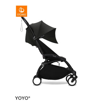 Stokke Yoyo3 Black Frame & 6+ Compact Travel Stroller Bundle | Award Winning - My Little Thieves