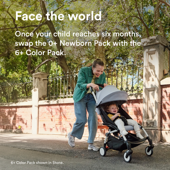 Stokke Yoyo3 Black Frame With 0+ & 6+ Pack Bundle | Award Winning Compact Stroller - My Little Thieves