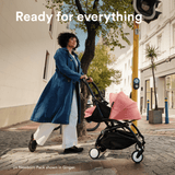 Stokke Yoyo3 Black Frame With 0+ & 6+ Pack Bundle | Award Winning Compact Stroller - My Little Thieves