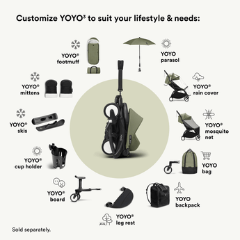 Stokke Yoyo3 Newborn & 6+ Pack Bundle | Complete Travel Stroller System - My Little Thieves