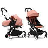 Stokke YOYO3 White Frame 0+ and 6+ Ginger