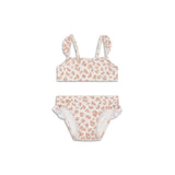 Swim Essentials Beige Leopard Bikini For Girls | Kids Swimwear - My Little Thieves