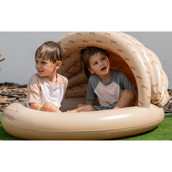 Swim Essentials Canopy Baby Pool 100cm | Inflatable With Sun Shade - My Little Thieves