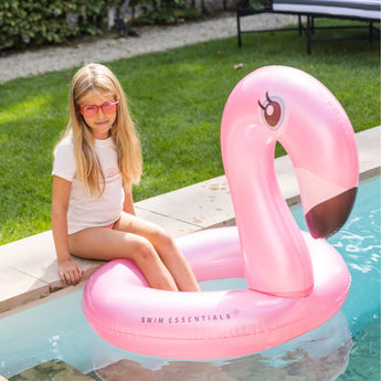 Swim Essentials Flamingo Swim Ring 95cm | Fun Pool Float For Summer - My Little Thieves