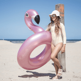 Swim Essentials Flamingo Swim Ring 95cm | Fun Pool Float For Summer - My Little Thieves
