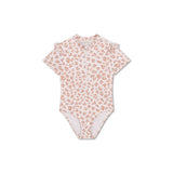Swim Essentials Girls Short Sleeve Swimsuit | Beach & Pool Swimwear - My Little Thieves