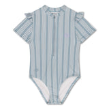 Swim Essentials Girls Short Sleeve Swimsuit | Beach & Pool Swimwear - My Little Thieves