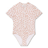 Swim Essentials Girls Short Sleeve Swimsuit | Beach & Pool Swimwear - My Little Thieves