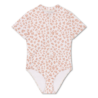 Swim Essentials Girls Short Sleeve Swimsuit | Beach & Pool Swimwear - My Little Thieves